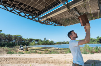 L’Energètica inicia l’ambientalització del parc solar de Vidreres per fomentar la biodiversitat